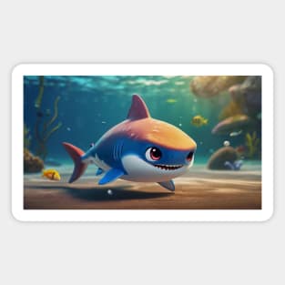 Shark chibi Magnet